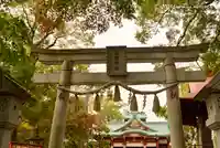 多摩川浅間神社の鳥居