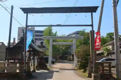阿邪訶根神社の鳥居
