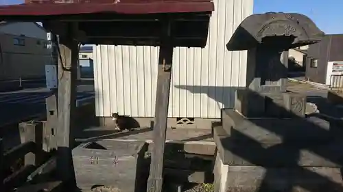 三峰神社の手水舎