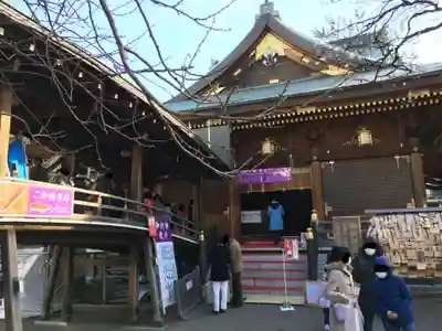 湯島天満宮の本殿・本堂