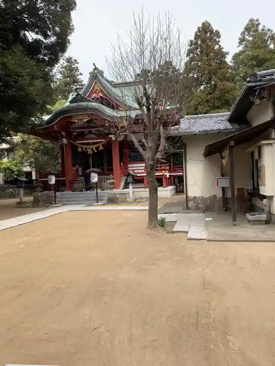 柏諏訪神社の本殿・本堂