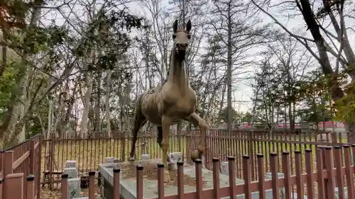 栗沢神社の狛犬