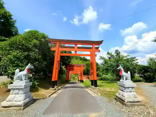 高屋敷稲荷神社の鳥居