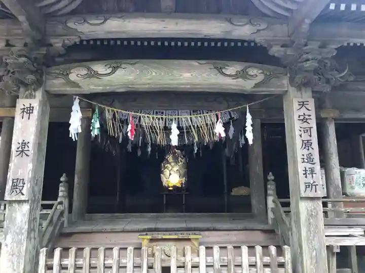 天岩戸神社の本殿・本堂
