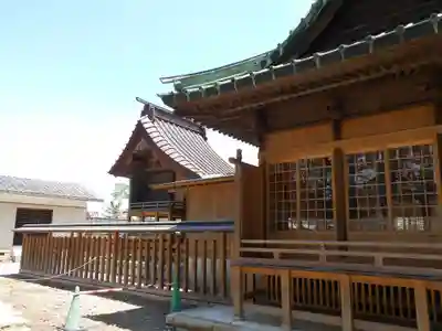 植田八幡神社の本殿・本堂