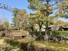 豊國神社の庭園