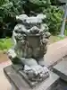 平山季重神社の狛犬