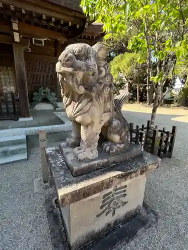 小戸神社の狛犬