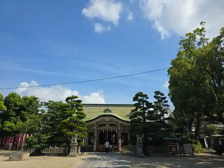 大江神社の本殿・本堂