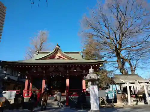 越谷香取神社の本殿