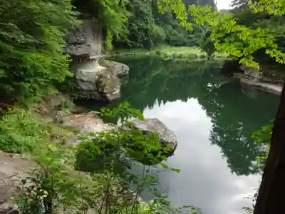 塔のへつりの周辺