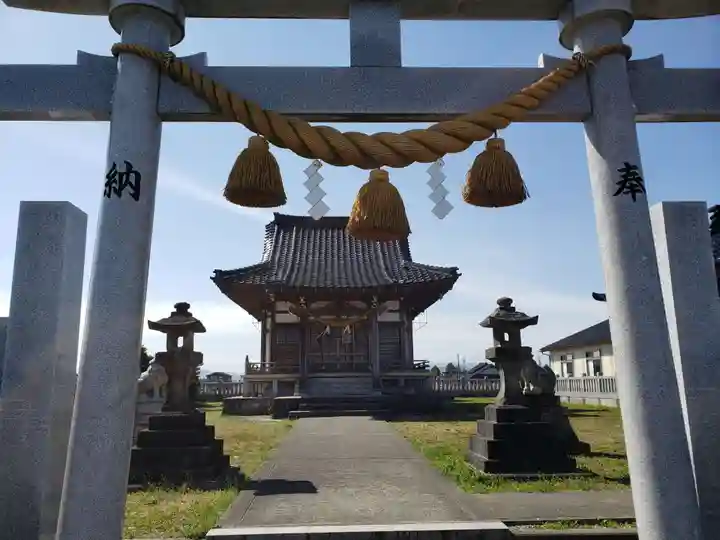 西藤平蔵神社の鳥居