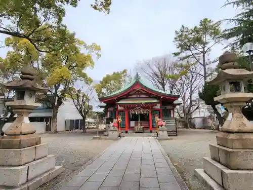 西長洲八幡神社の本殿・本堂