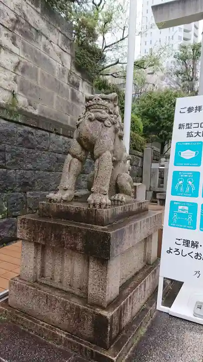 乃木神社の狛犬