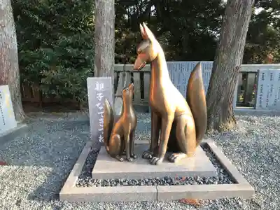 琴崎八幡宮の狛犬