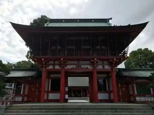 藤崎八旛宮の山門・神門