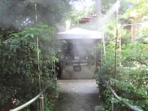 川越熊野神社の庭園