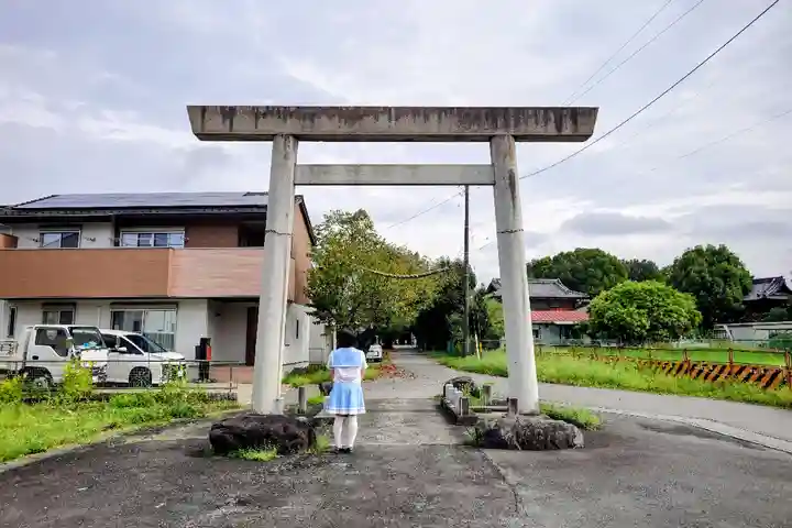 浅井神社の鳥居