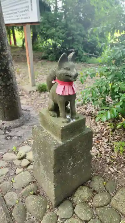 斗瑩稲荷神社の狛犬