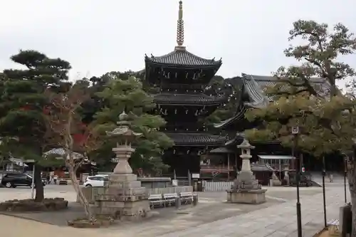 水間寺の塔