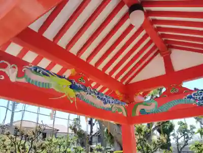 綱敷天満宮の手水舎