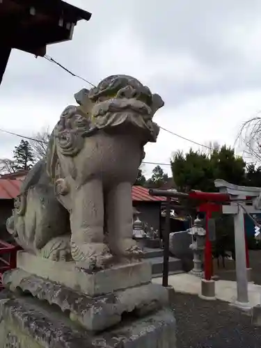 大鏑神社の狛犬