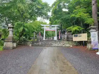 南湖神社の鳥居