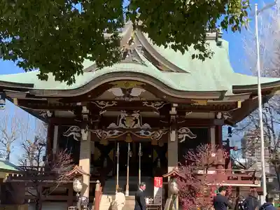 諏訪神社の本殿・本堂