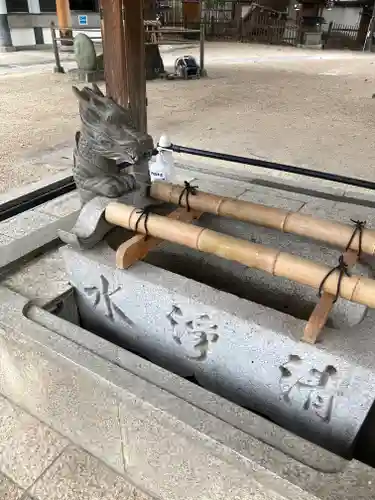 大聖観音寺（あびこ観音）の手水舎