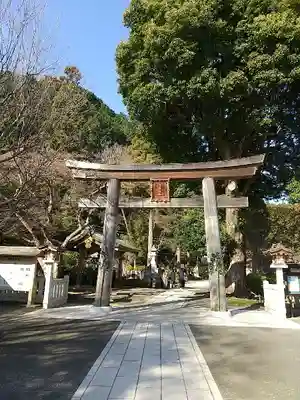 高麗神社の鳥居