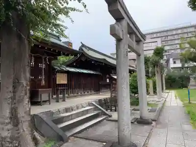 難波大社 生國魂神社の鳥居