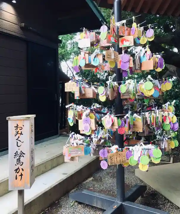 検見川神社の絵馬