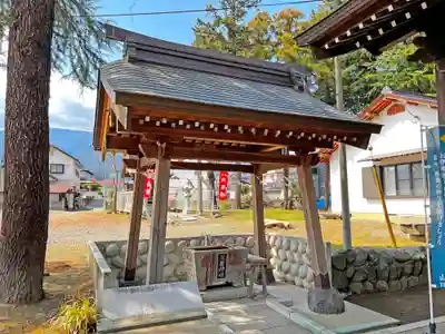 笠屋神社の手水舎