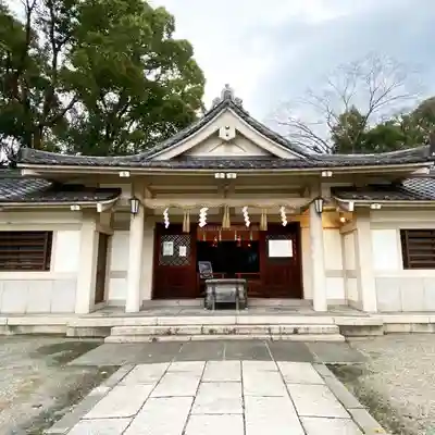 大阪護國神社の本殿・本堂