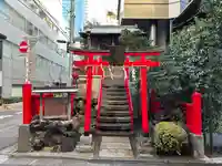 講武稲荷神社の鳥居