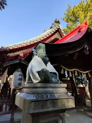 清洲山王宮　日吉神社の狛犬