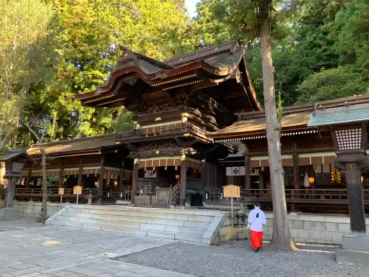 諏訪大社下社秋宮の本殿・本堂