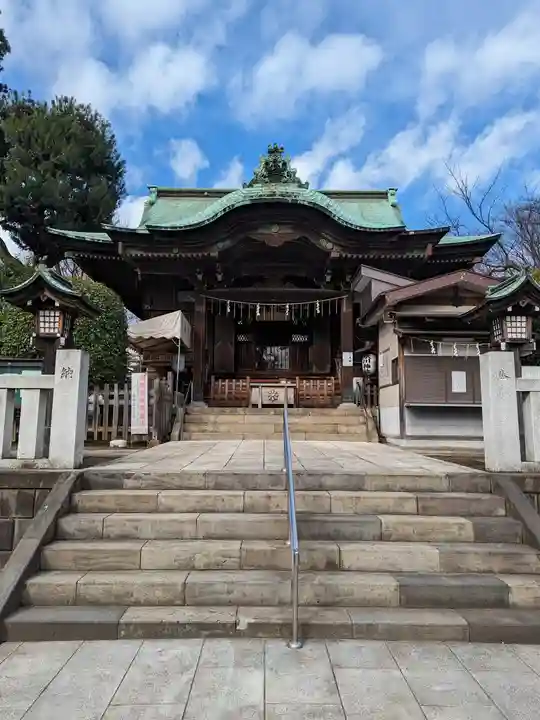 桐ヶ谷氷川神社の本殿・本堂