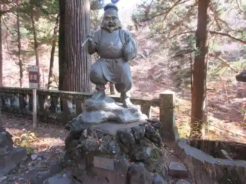 榛名神社の像