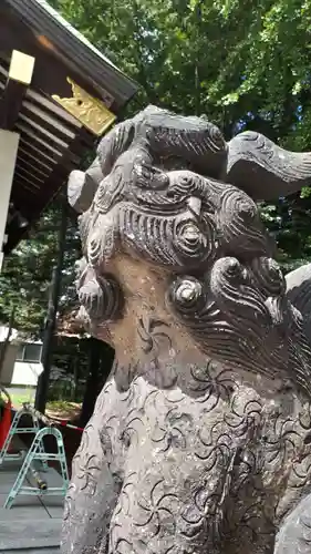 発寒神社の狛犬