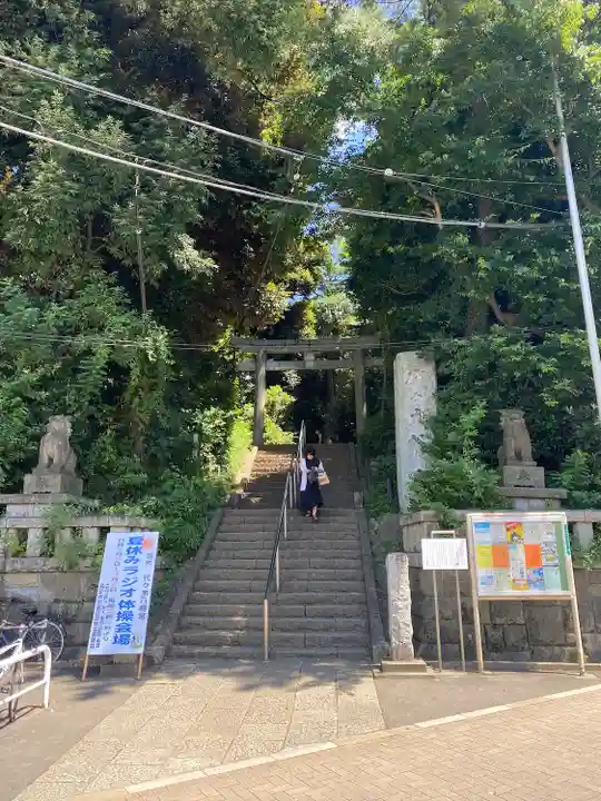 代々木八幡宮の鳥居