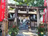 蟻通神社の鳥居