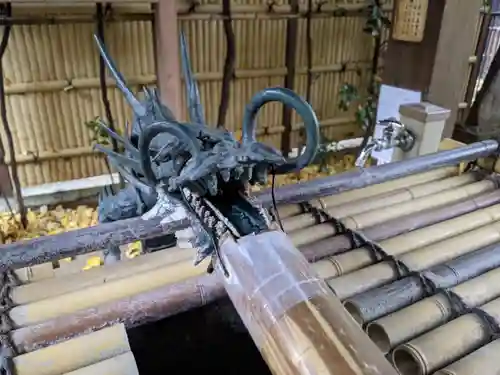 池尻稲荷神社の手水舎