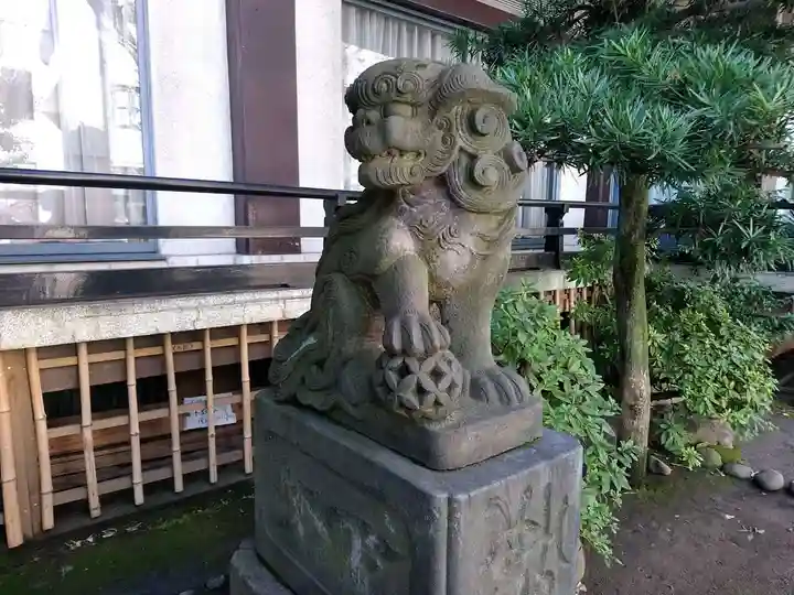 天祖神社の狛犬