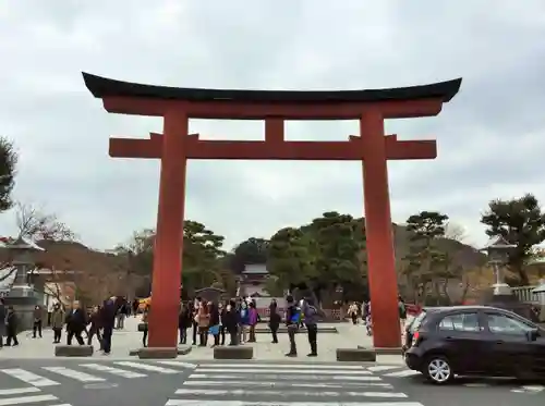 鶴岡八幡宮の鳥居