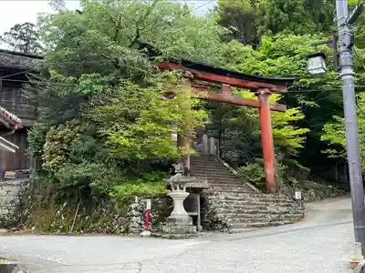 吉野水分神社(吉野町)の鳥居
