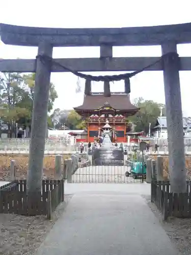 伊賀八幡宮の鳥居