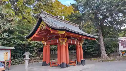 鶴岡八幡宮の手水舎