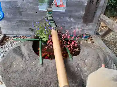 羽生天神社の手水舎