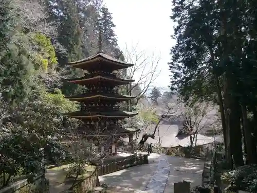 室生寺の塔